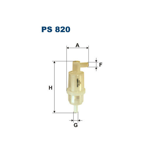 PS 820 - Fuel filter 
