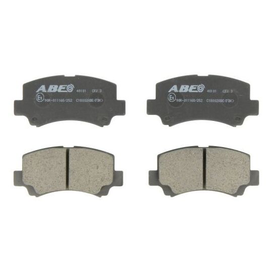 C18002ABE - Brake Pad Set, disc brake 