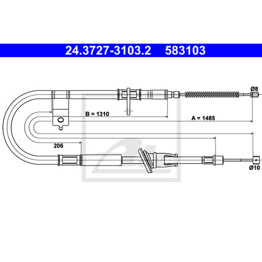 24.3727-3103.2 - Vaijeri, seisontajarru 