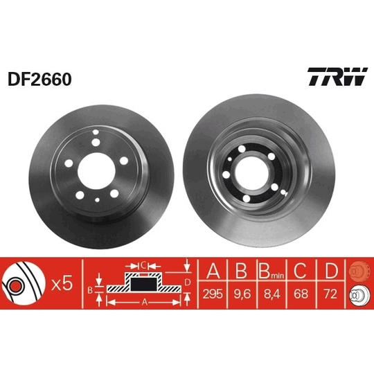 DF2660 - Brake Disc 