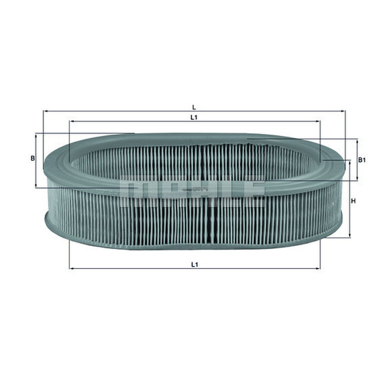 LX 698 - Air filter 