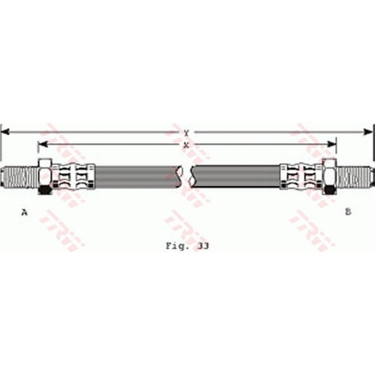 PHC124 - Brake Hose 