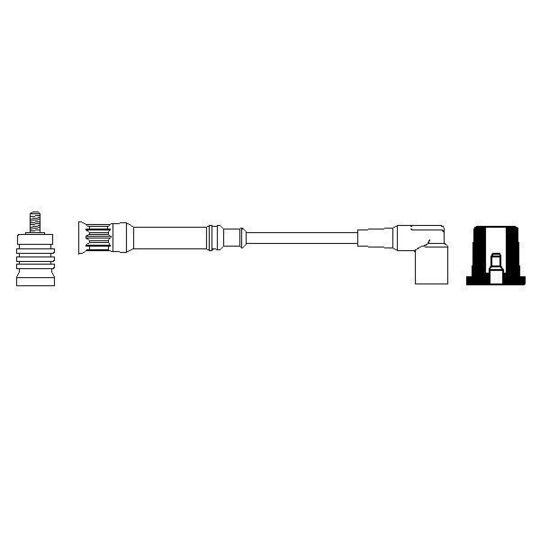 0 356 912 895 - Ignition Cable 