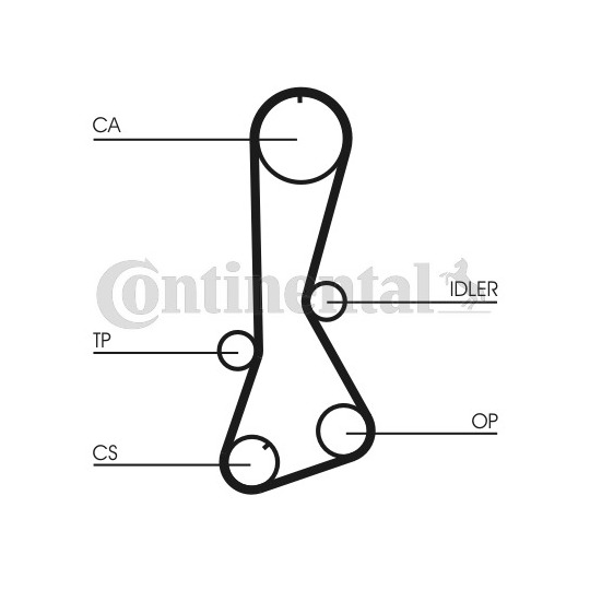 CT695 - Timing Belt 