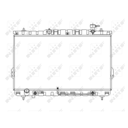 53646 - Radiaator, mootorijahutus 