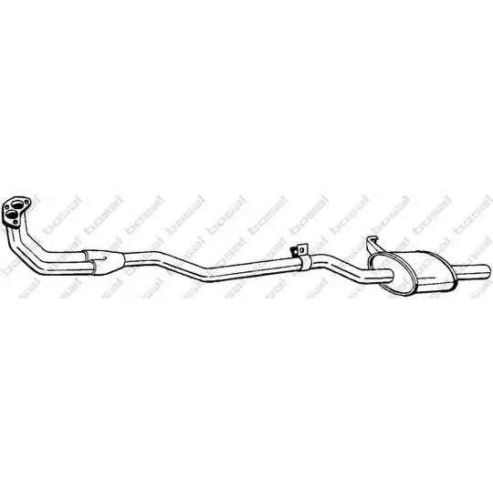 283-635 - Front Silencer 