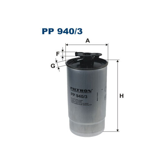 PP 940/3 - Kütusefilter 
