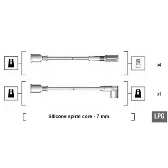 941095520594 - Süütesüsteemikomplekt 