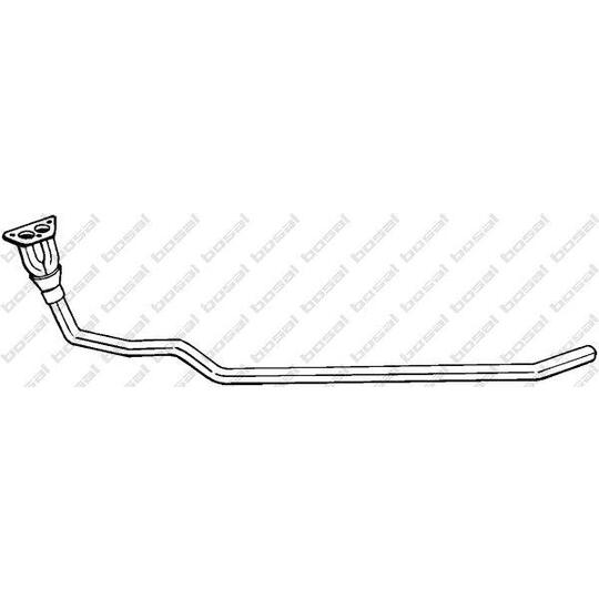 933-741 - Exhaust pipe 