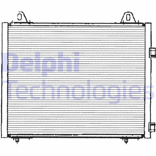 TSP0225222 - Condenser, air conditioning 