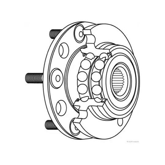 J4716016 - Wheel Bearing Kit 