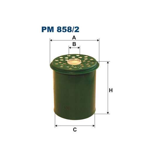PM 858/2 - Bränslefilter 