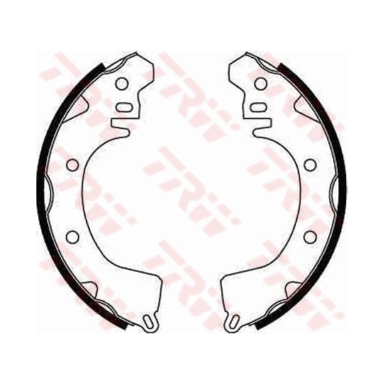 GS8221 - Brake Shoe Set 