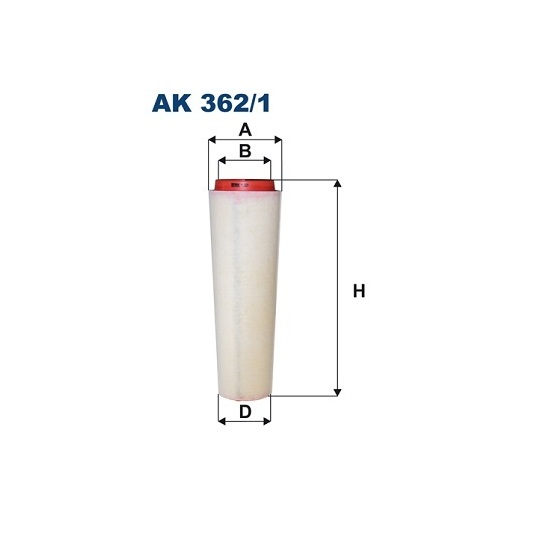 AK 362/1 - Air filter 
