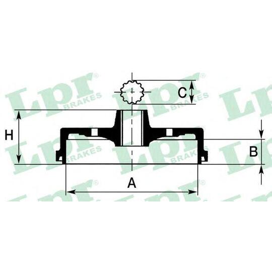 7D0501 - Brake Drum 