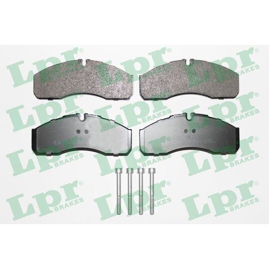 05P1462 - Brake Pad Set, disc brake 