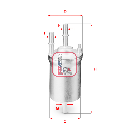 S 1833 B - Fuel filter 