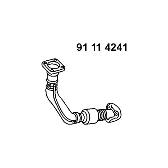 91 11 4241 - Exhaust pipe 