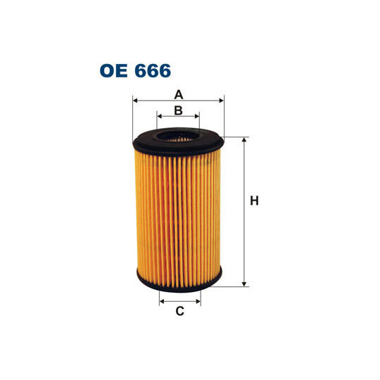 OE 666 - Oil filter 