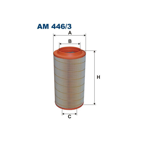 AM 446/3 - Air filter 