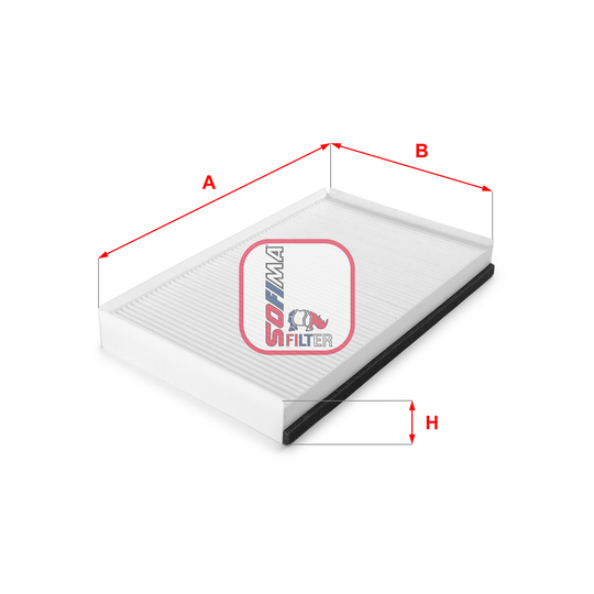 S 3110 C - Suodatin, sisäilma 