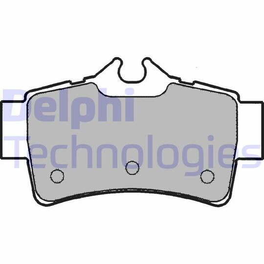 LP1174 - Brake Pad Set, disc brake 