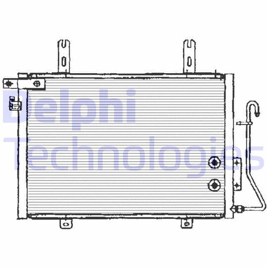 TSP0225133 - Condenser, air conditioning 