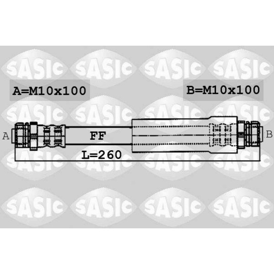 6606009 - Brake Hose 