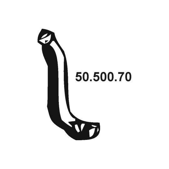 50.500.70 - Exhaust pipe 