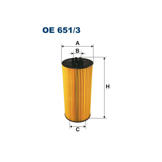 OE 651/3 - Oil filter 