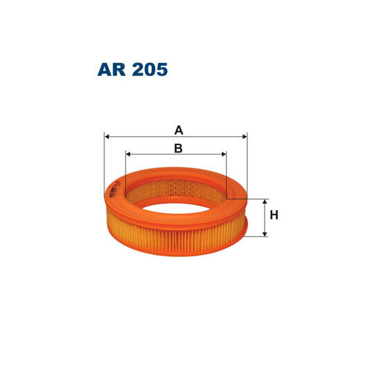 AR 205 - Air filter 