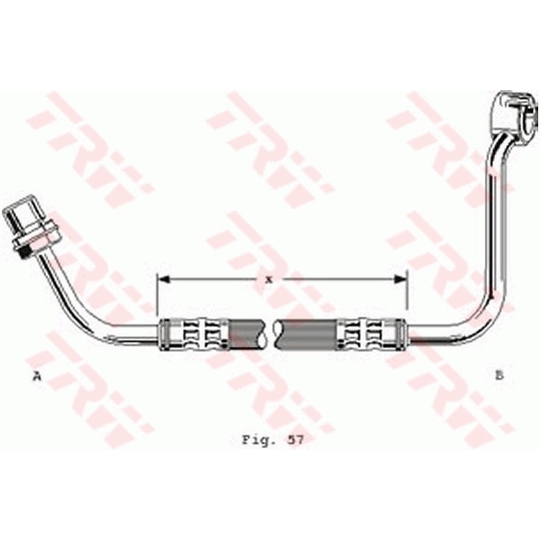 PHD233 - Brake Hose 