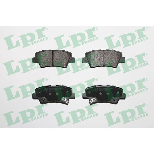 05P1558 - Brake Pad Set, disc brake 