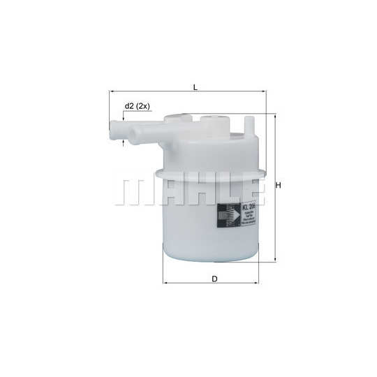 KL 206 - Fuel filter 