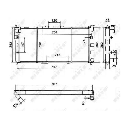 52031 - Radiaator, mootorijahutus 