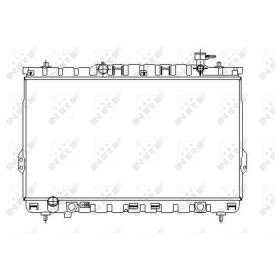 53357 - Radiator, engine cooling 