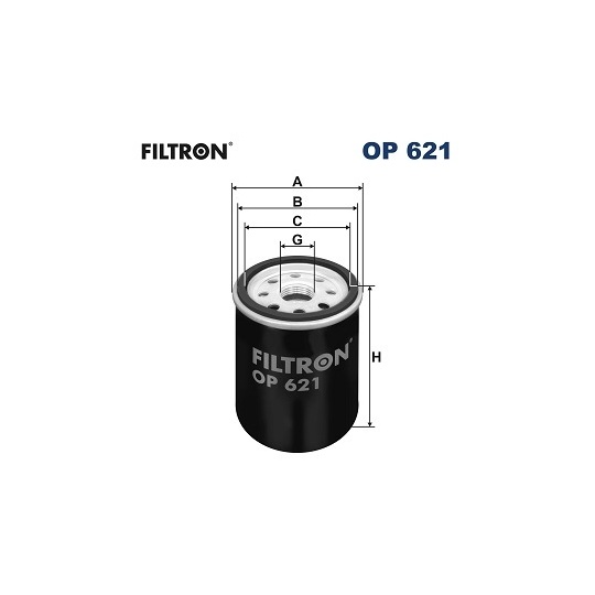 OP 621 - Oil filter 