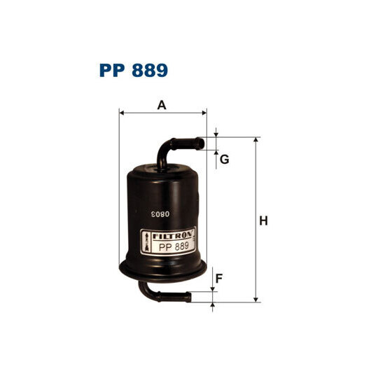 PP 889 - Kütusefilter 