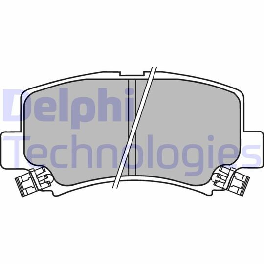 LP1439 - Brake Pad Set, disc brake 