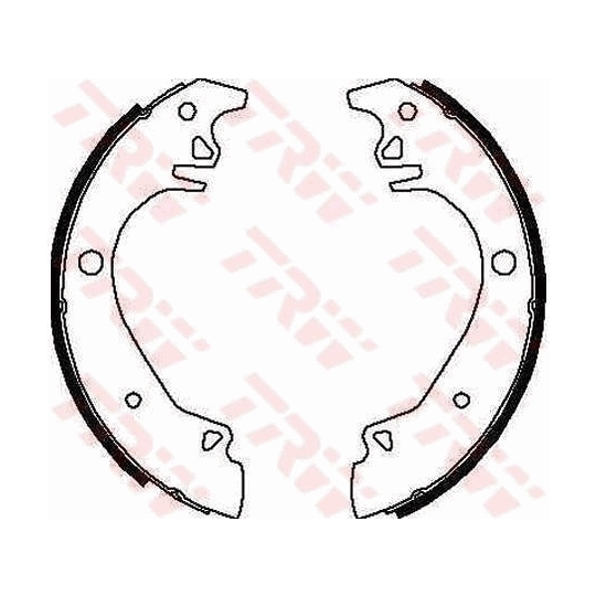 GS6217 - Brake Shoe Set 