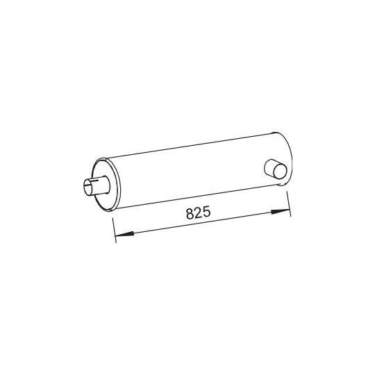 64345 - Middle-/End Silencer 