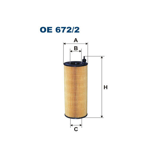 OE 672/2 - Oil filter 