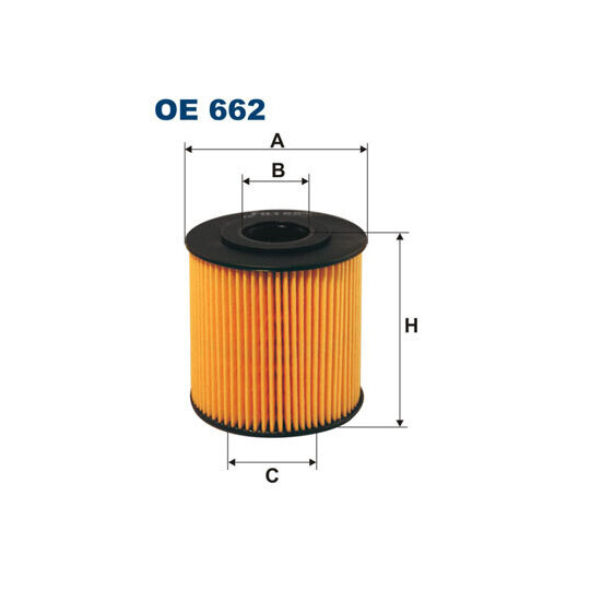 OE 662 - Oil filter 