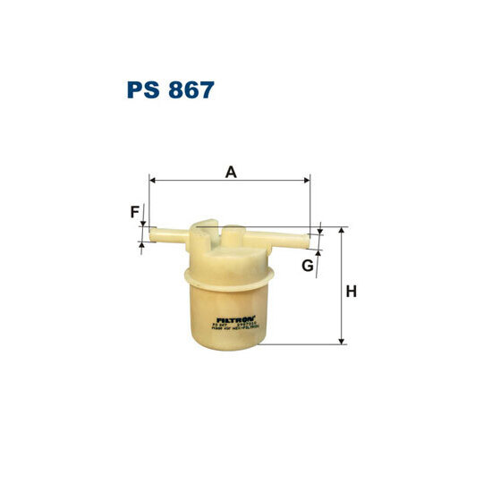 PS 867 - Fuel filter 