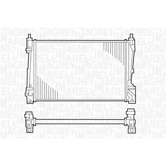 350213121000 - Radiator, engine cooling 