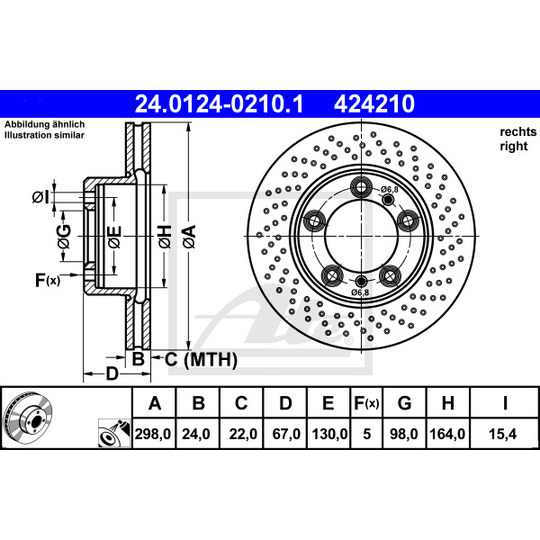 24.0124-0210.1 - Brake Disc 