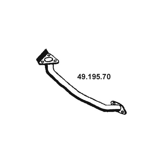 49.195.70 - Exhaust pipe 