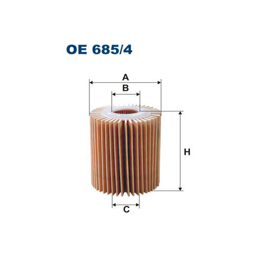 OE 685/4 - Oil filter 