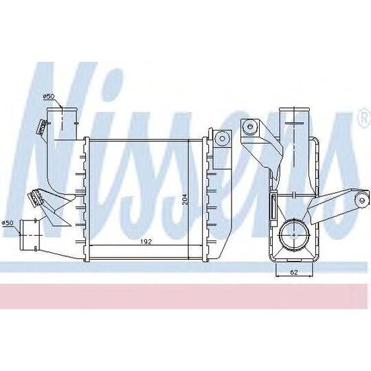 96697 - Intercooler, charger 