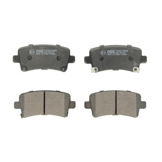 C2X015ABE - Brake Pad Set, disc brake 